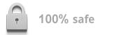 100% safe