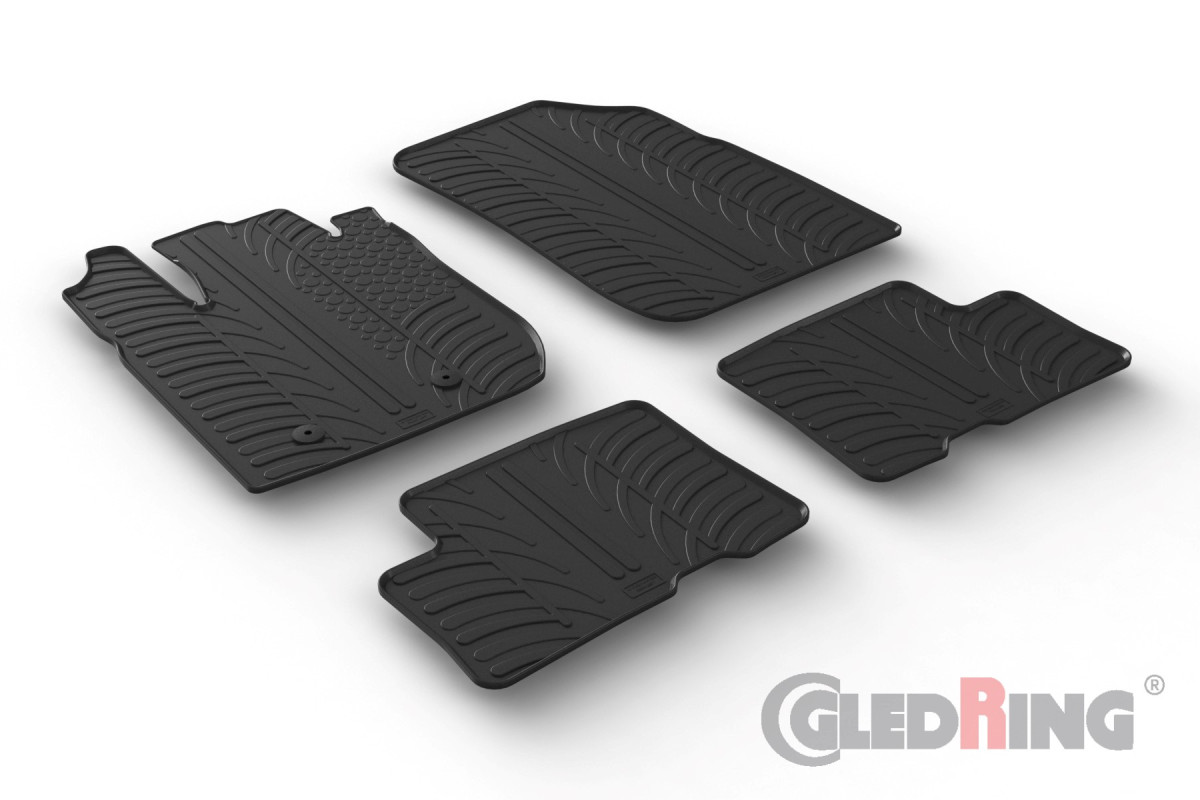 Rubber mats for Dacia Duster
