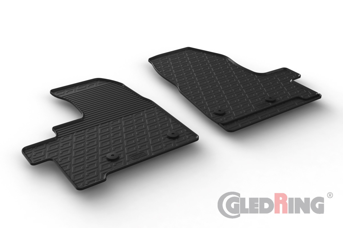 Achteropstap Rhino AccessStep (SafeStep) Zwart 3-delig | Ford Transit Custom 2024 | VW