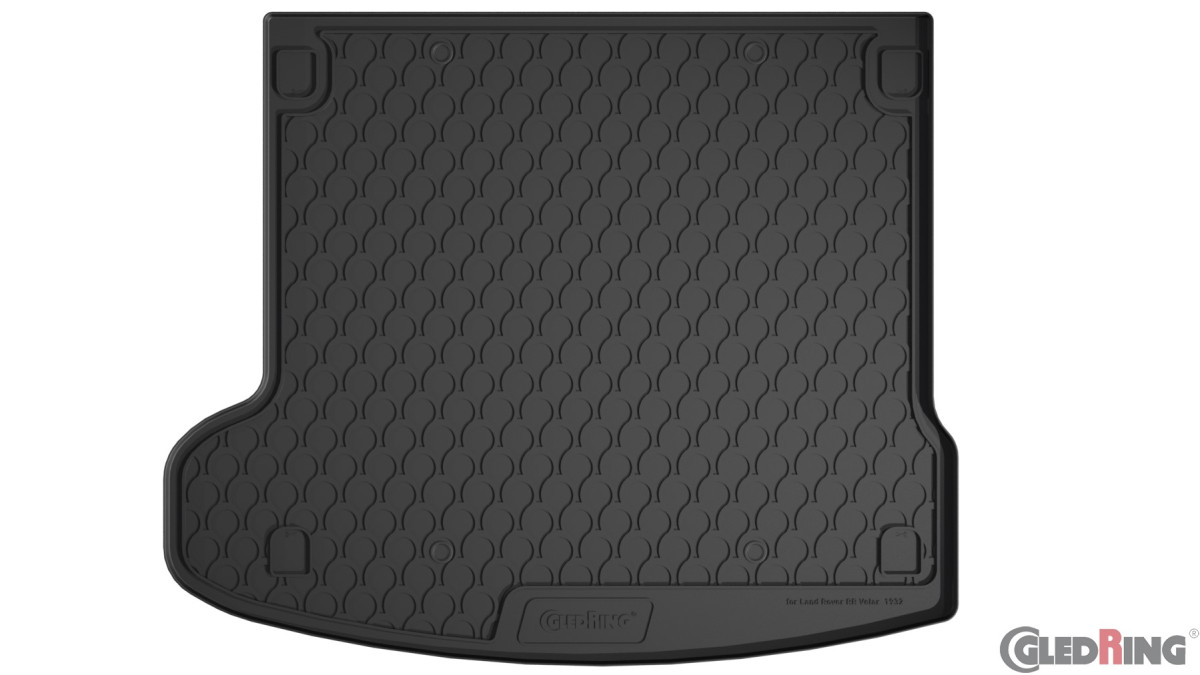Rubber trunk mat RANGE ROVER VELAR (narrow spare tyre) 2017>