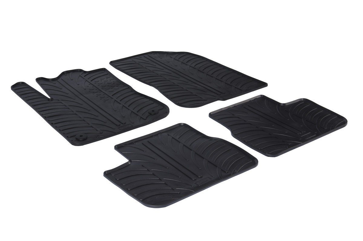 Rubber mats for Peugeot 208