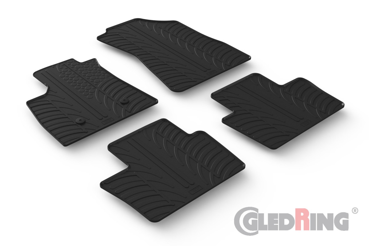 FCM - Tailored Rubber Car Mats - Fits Renault Austral 2022
