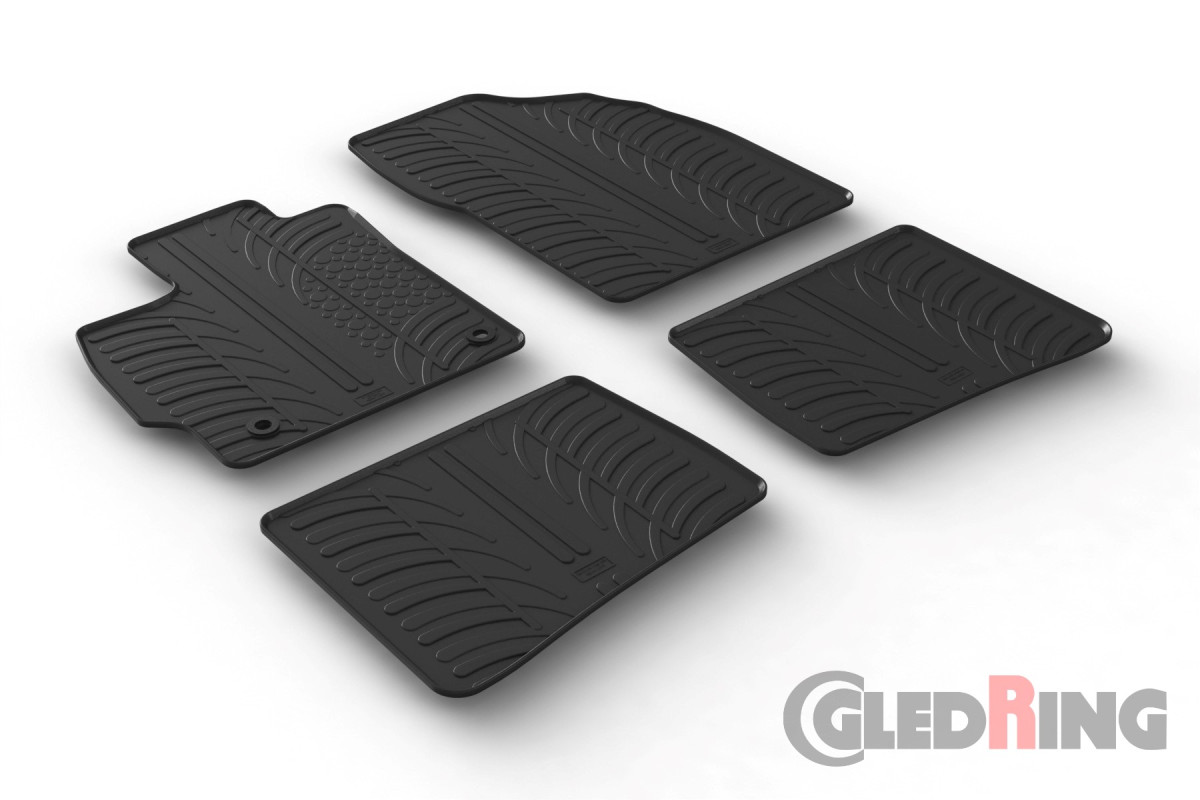 Rubber mats for Toyota Prius