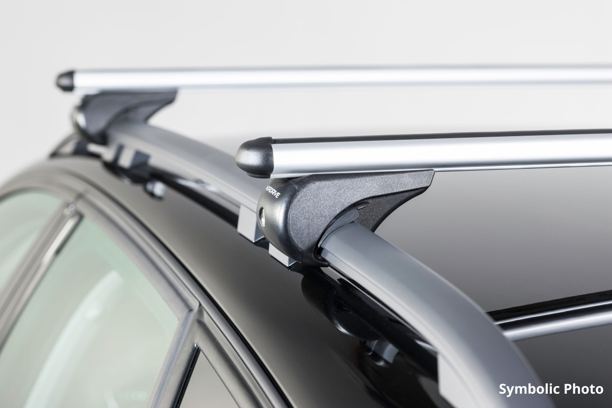 Aluminium roof racks za Fiat Panda 127cm