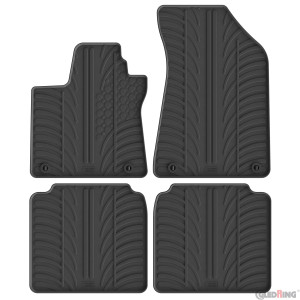 Rubber mats for MG HS (Petrol, automatic)