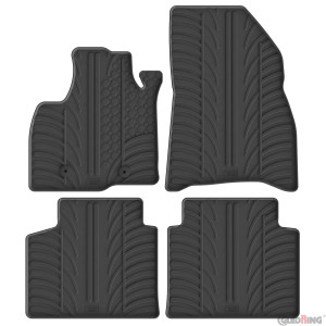 Rubber mats for Dacia Bigster 4x4 (petrol, manual)