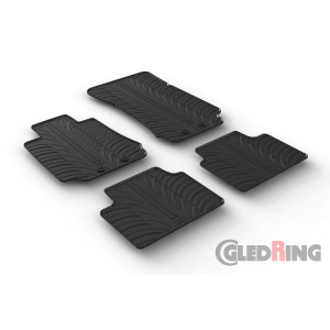 Rubber mats for Alfa Romeo Giulia