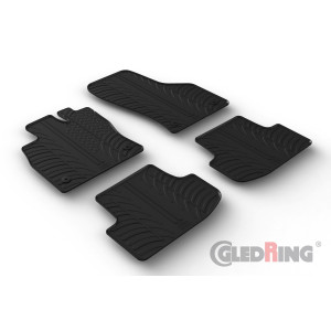 Rubber mats for Audi A3 (automatic & manual)