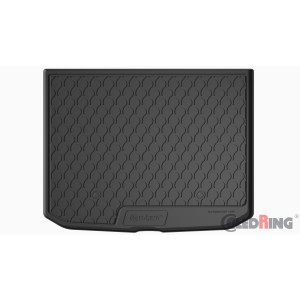 Rubber trunk mat Audi A3 (8V/5 DOOR upper variable floor, full size spare tyre) 2012->