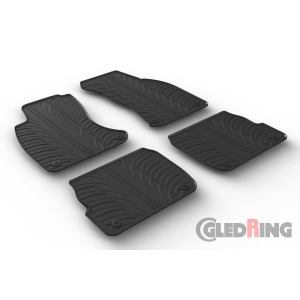 Rubber mats for Audi A6