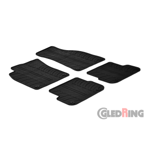 Rubber mats for Audi A6 Limusin