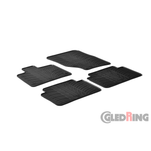 Rubber mats for Audi Q7