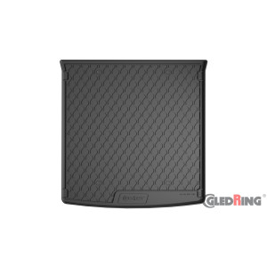 Rubber trunk mat Audi Q8 (only for movable back bench)