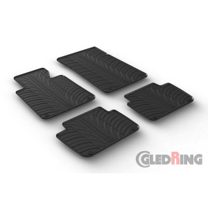 Rubber mats for BMW serija 3 (NO COUPE)