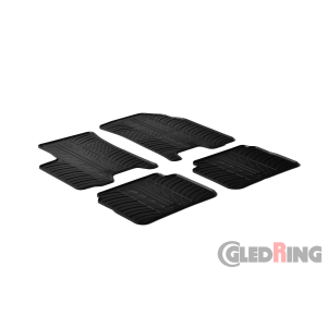 Rubber mats for Chevrolet Aveo