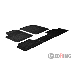 Rubber mats for Citroen Berlingo