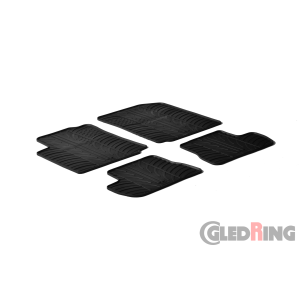 Rubber mats for Citroen C2