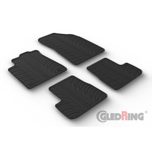 Rubber mats for Citroen C3 HB (manual)