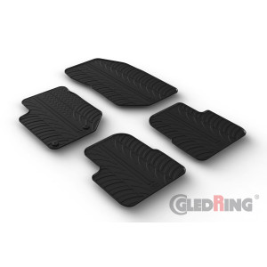 Rubber mats for Citroen C4 / C4 X