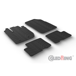 Rubber mats for Dacia Duster