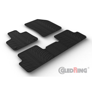 Rubber mats for DS7 CROSSBACK
