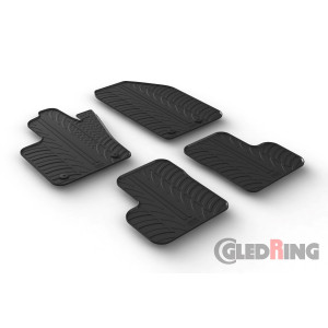 Rubber mats for Fiat 500X