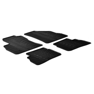 Rubber mats for Fiat Doblo (5 doors)