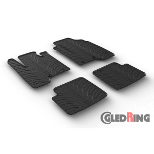 Rubber mats for Fiat Panda HB / Hybrid / Pandina / Panda Cross