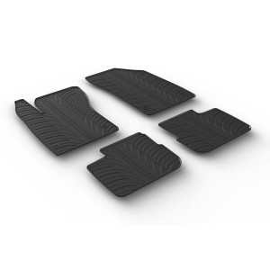 Rubber mats for Fiat Tipo sedan