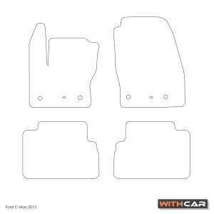 Textile car mats for Ford C-Max