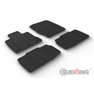 Rubber mats for Ford EXPLORER VI SUV/PHEV (automatic)