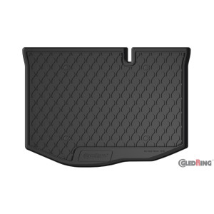 Rubber trunk mat FORD FIESTA (5 DOOR, lower floor 2008-2017)