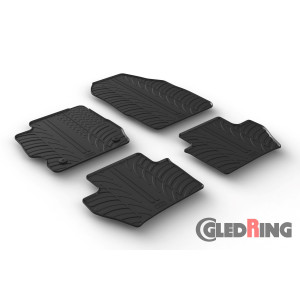 Rubber mats for Ford KA+ (manual, 5 door)
