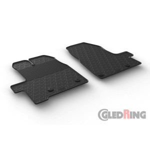 Rubber mats for Ford Tourneo Custom (manual)
