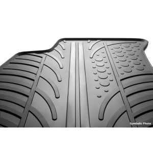 Rubber mats for Fiat Panda Cargo