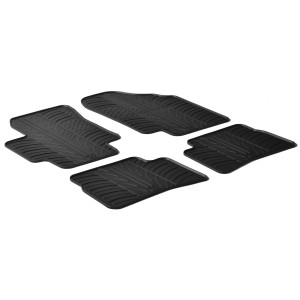 Rubber mats for Hyundai Accent