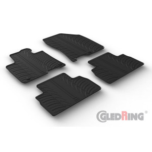 Rubber mats for Hyundai Santa Fe