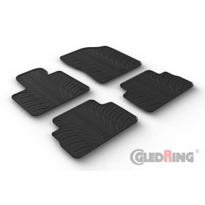 Rubber mats for Hyundai Santa Fe PHEV & HYBRID (automatic) 