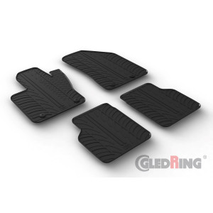 Rubber mats for JEEP COMPASS