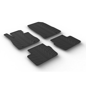 Rubber mats for Mazda 2
