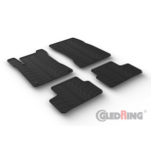 Rubber mats for Mercedes GLA (H247 - automatic only)
