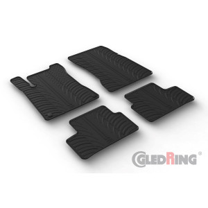 Rubber mats for Mercedes CLA