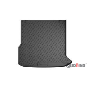 Rubber trunk mat MERCEDES E CLASS TOURER (S214 with left-side net)