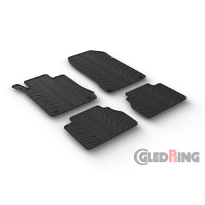 Rubber mats for Mercedes Serija E W210