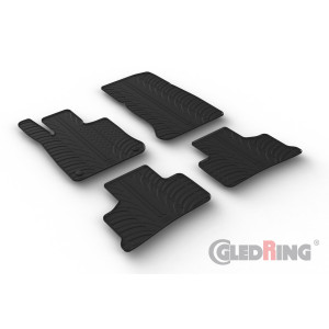 Rubber mats for Mercedes GLC X253/C253