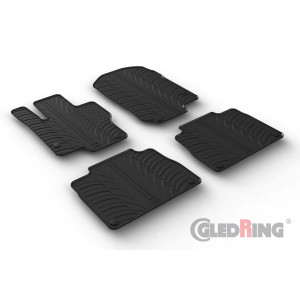 Rubber mats for Mercedes Serija MB GLE (w167-automatic)