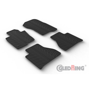 Rubber mats for Mercedes Class X (automatic)