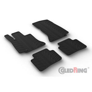 Rubber mats for Mercedes Serija C W206