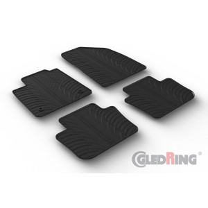 Rubber mats for MG 4 EV