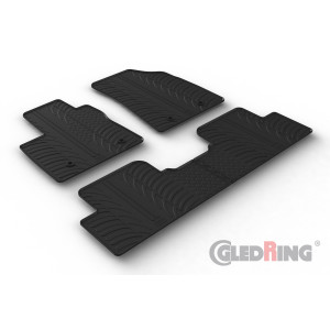 Rubber mats for MG 5 EV